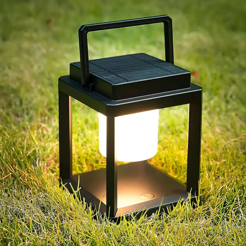 Tafellamp solar - buitenverlichting oplaadbaar met USB & zonne-energie