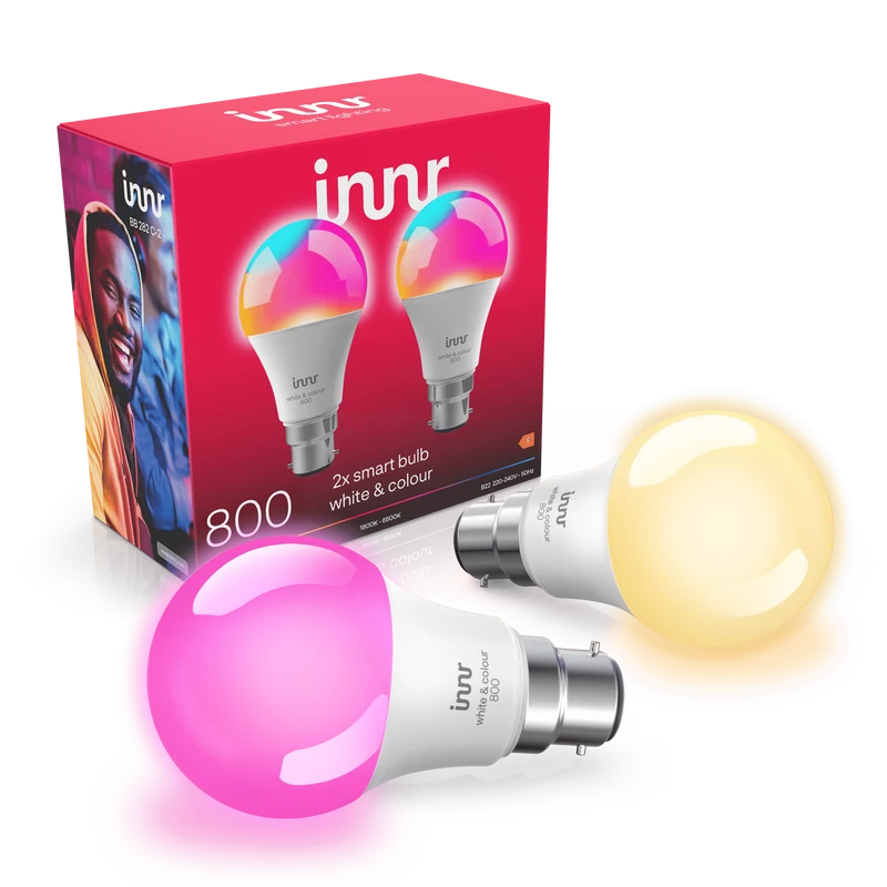 Innr Smart Bulb Colour B22 800lm UK