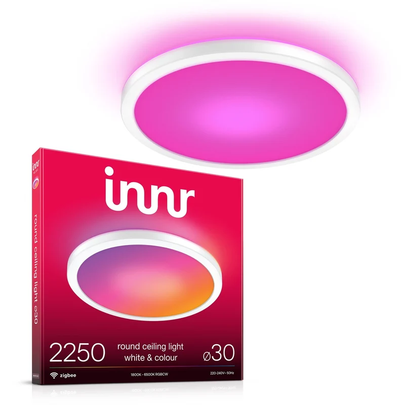 Innr Round Ceiling Light 30cm (White & Colour)