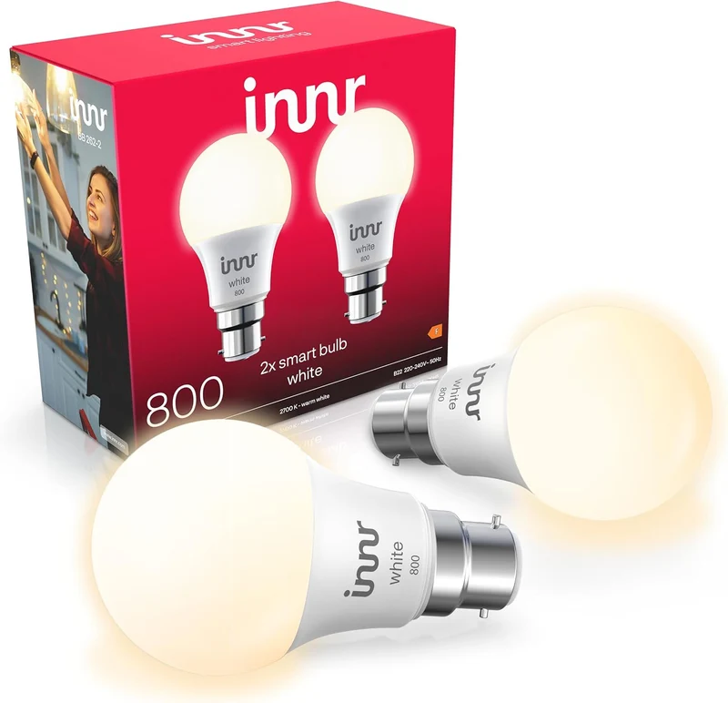 Innr Smart Bulb White 800lm B22 UK