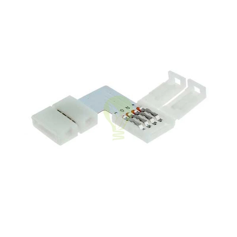 Hoekstuk voor RGB LED strip 10mm | Klembaar