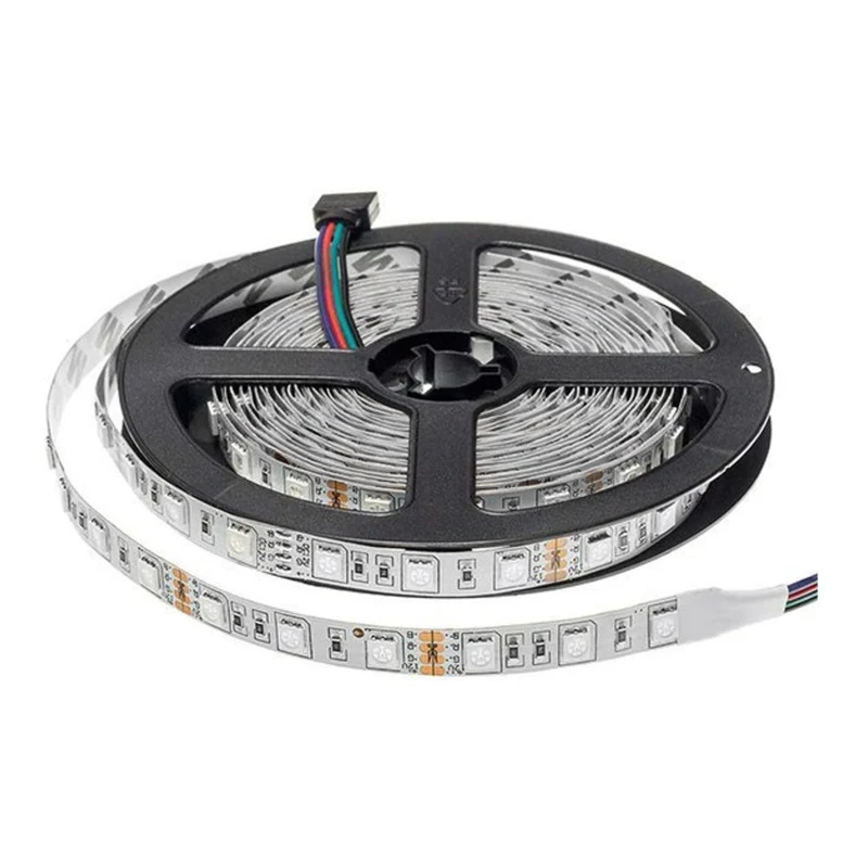 LED Strip 5M RGB | 12V | 14,4 watt | 5050/60 - IP20 (voor binnen)