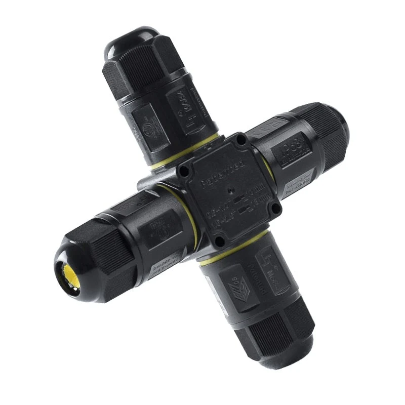 3Pin X-VORM waterdichte QUICK Connector | Voor 4-11mm kabel