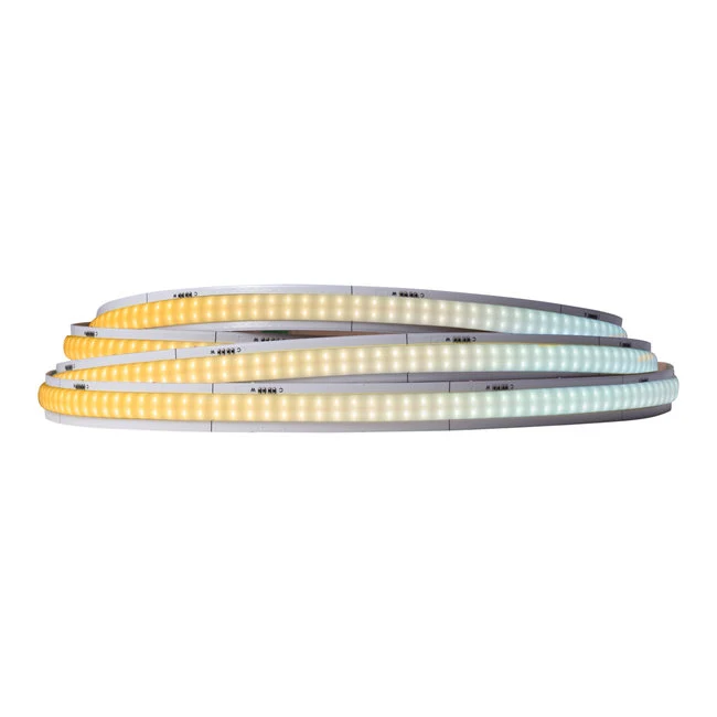 LED COB Strip 24 Volt | 5M Rol | 10mm | IP20 | CCT - Kleurwissel