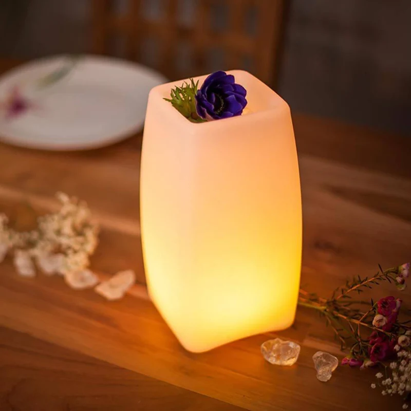 Akku LED-Tischlampe Stele mit App-Steuerung