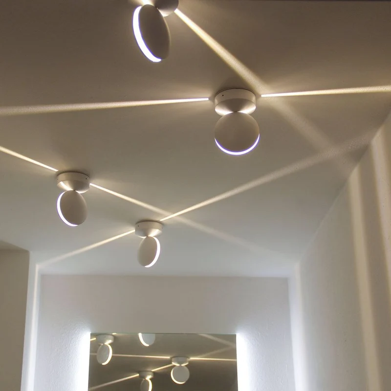 Maia LED-Effekt-Außenwandleuchte 100lm Weiß