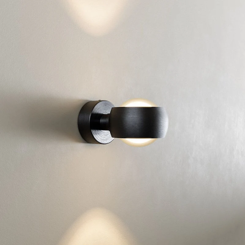 s.luce Beam Wandleuchte Up & Down mit Glaslinsen
