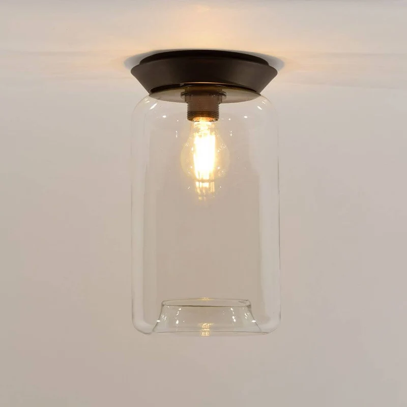 s.luce Cruet Glas Wand- und Deckenleuchte Up & Low
