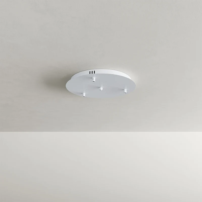 s.luce Modular Hängeleuchten-Baldachin 3-flammig oder 5-flammig