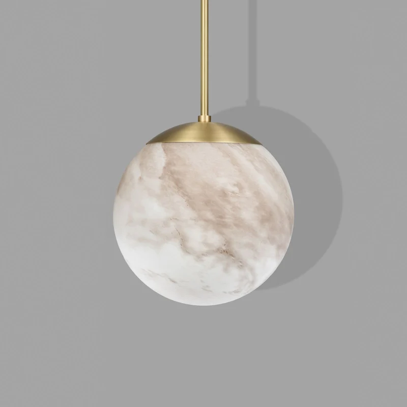 Schwung Globe Marble Single 300 Pendant