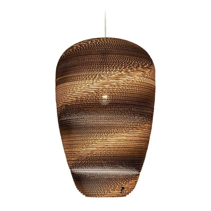 Think Paper Baggy Cardboard Pendant