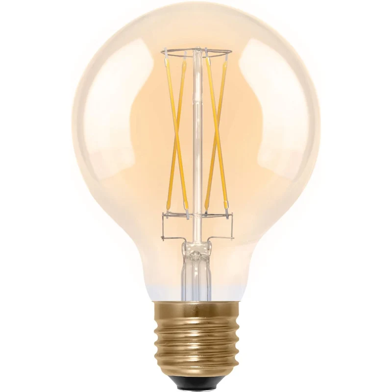 Segula Vintage LED Globe E27 G80 Golden - 400lm 2200K - Dimmable