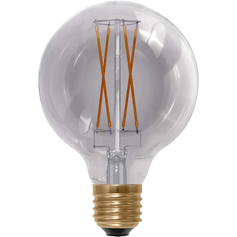 Segula Vintage LED Globe E27 G95 Smokey Grey - 220lm 1900K - Dimmable