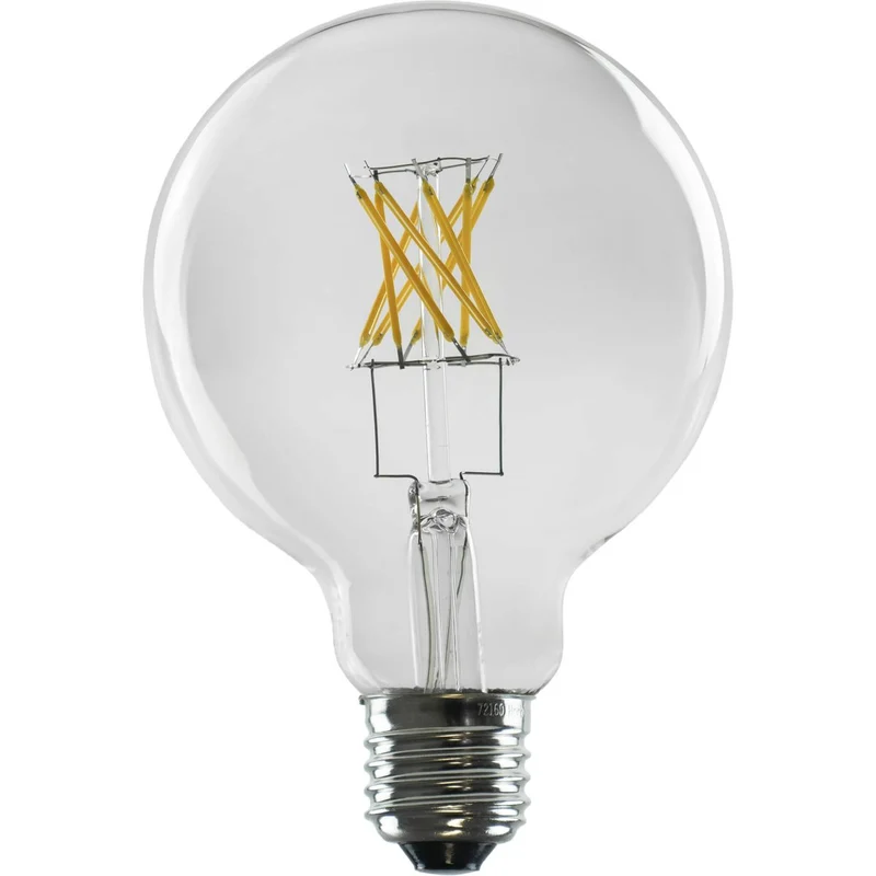 Segula Vintage LED Globe E27 G95 Clear - 650lm 2700K - Dimmable