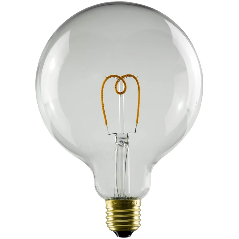 Segula Soft LED Globe E27 G125 Clear - 190lm 2200K - Dimmable