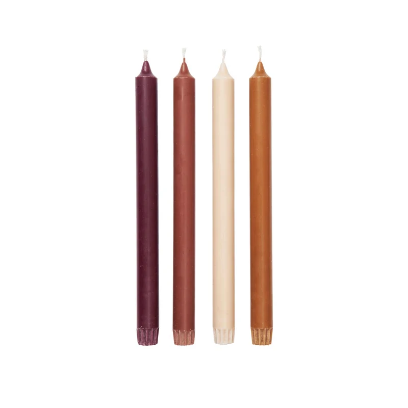 Ferm Living Pure Candles - Set of 4