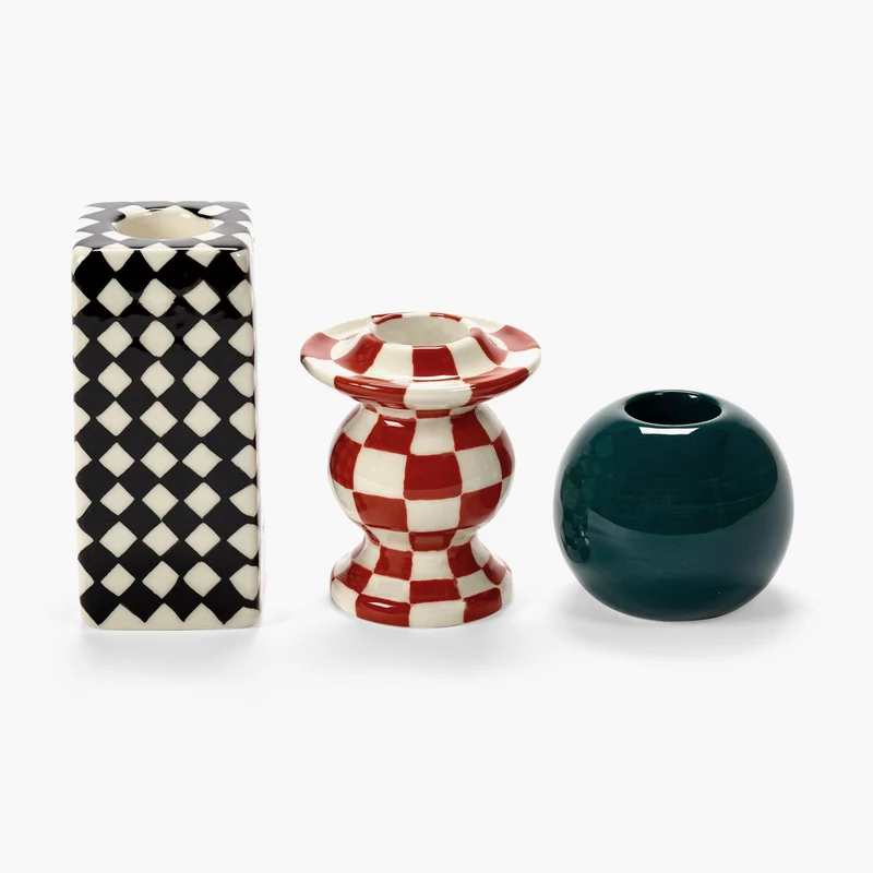 Serax Les Objets Mouleversants Candle Holder - Set of 3