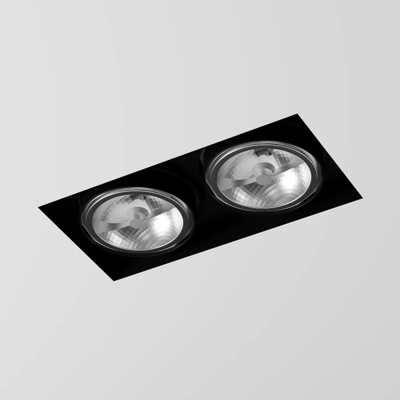 Labra Multiva EVO Trimless 115x2 QR111 Double Spotlight
