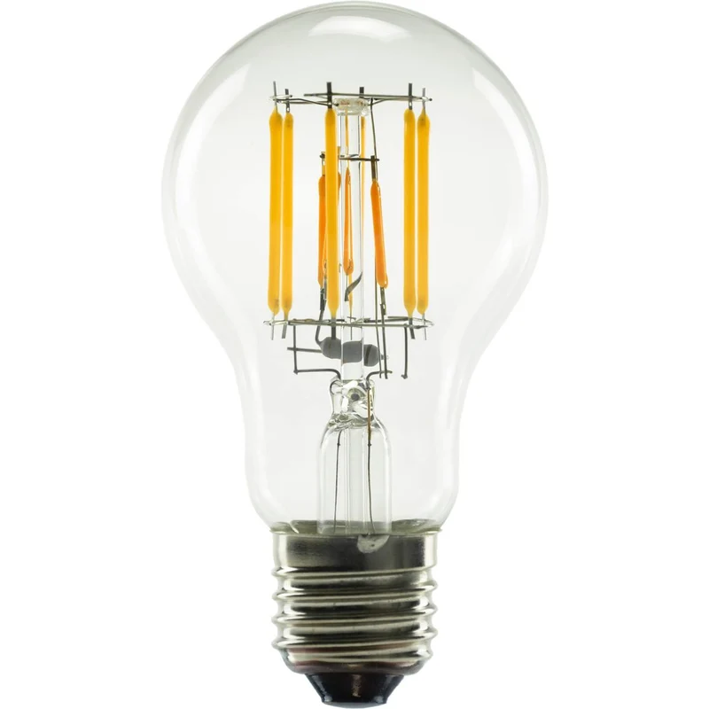 Segula Ambient LED Bulb E27 A60 Clear - 650lm 2000K to 2700K - Dim to warm