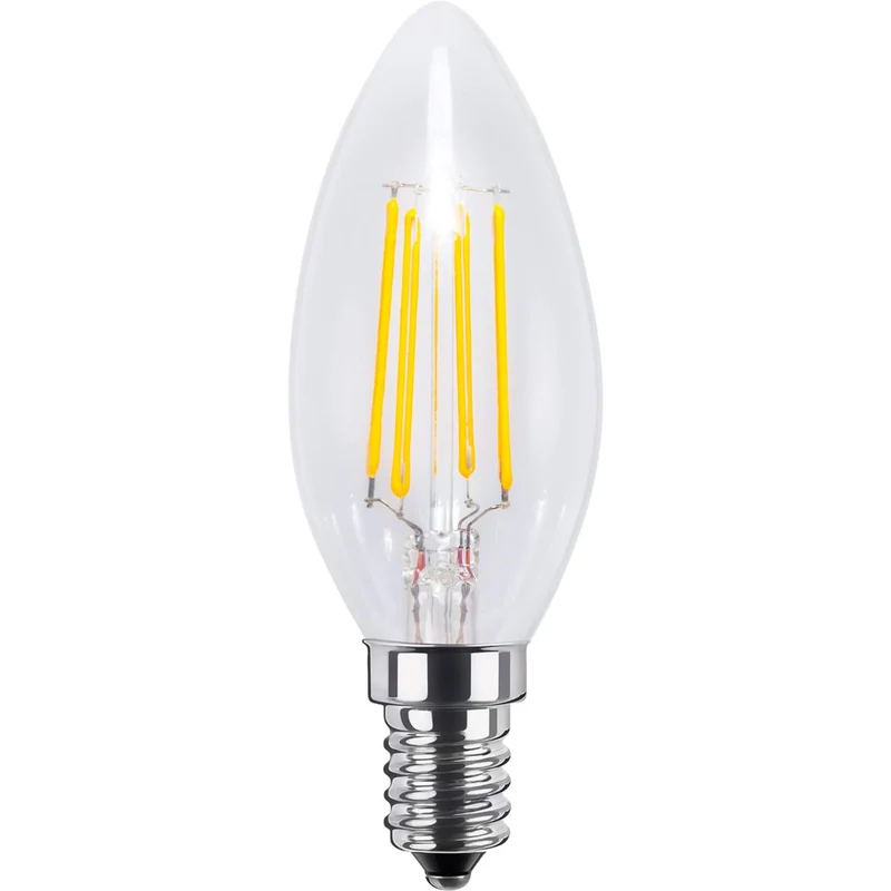 Segula Vintage LED Candle E14 B35 Clear - 270lm 2700K - Dimmable