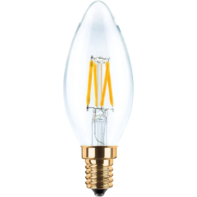 Segula Vintage LED Candle E14 B35 Clear - 260lm 2200K - Dimmable