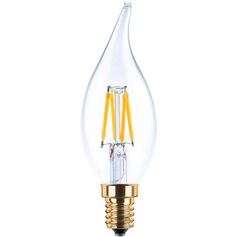 Segula Vintage LED Candle Flame E14 B35 Clear - 260lm 2200K - Dimmable