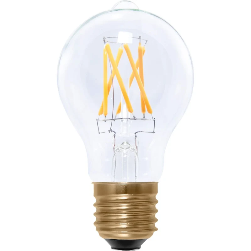 Segula Vintage LED Bulb E27 A60 Clear - 400lm 2200K - Dimmable