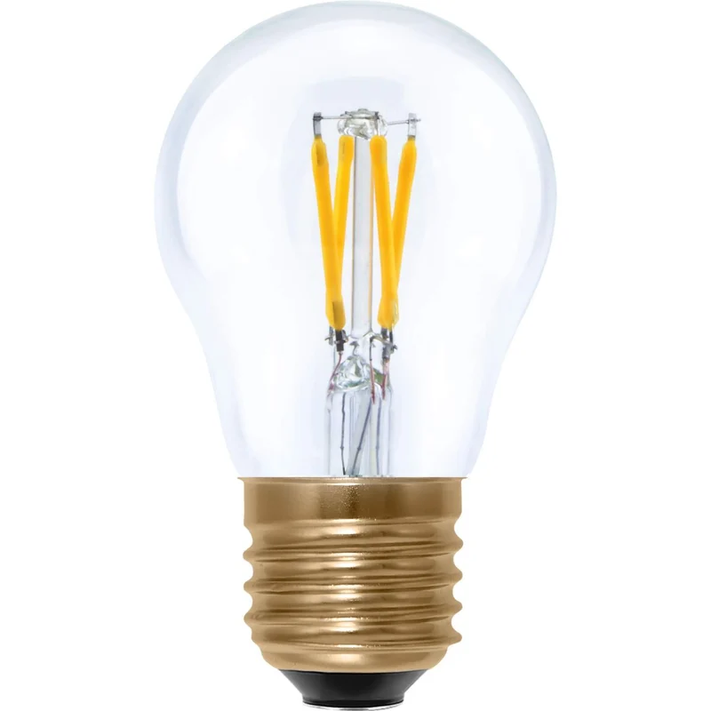 Segula Vintage LED Bulb Small E27 P48 Clear - 260lm 2200K - Dimmable