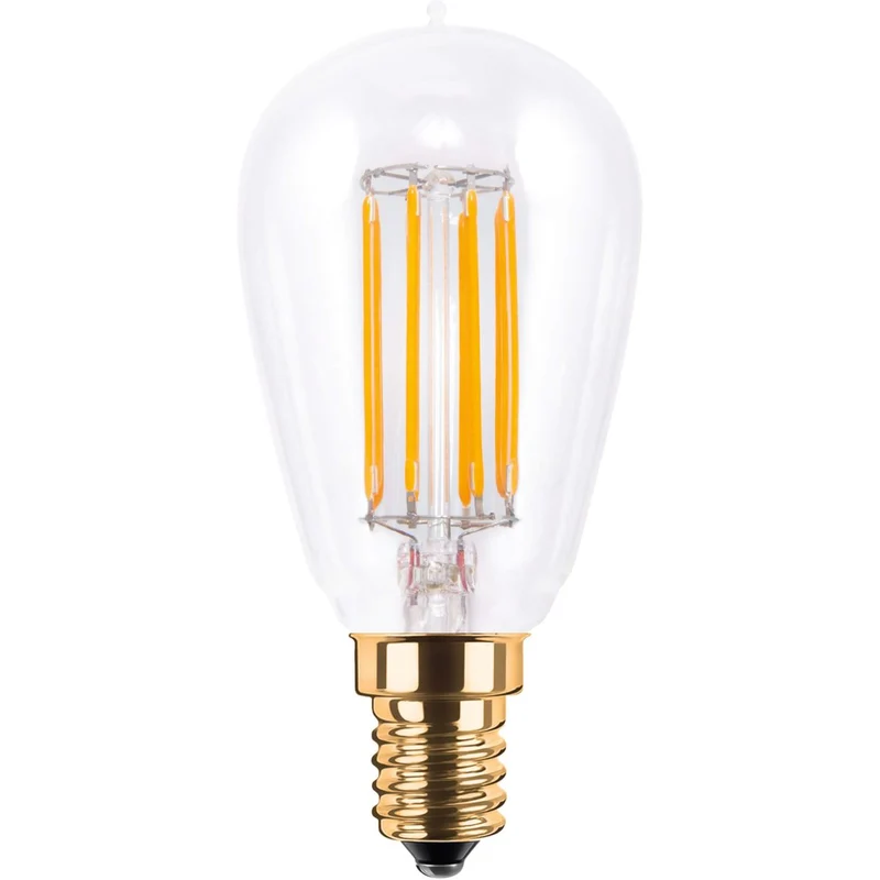 Segula Vintage LED Radio Style E14 P45 Clear - 260lm 2200K - Dimmable