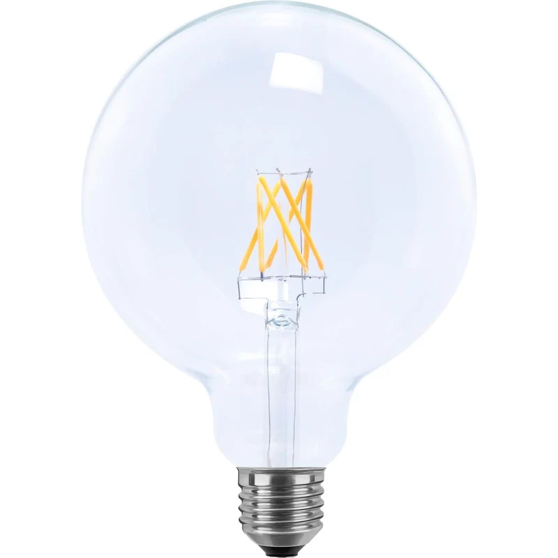 Segula Vintage LED Globe E27 G125 Clear - 650lm 2700K - Dimmable
