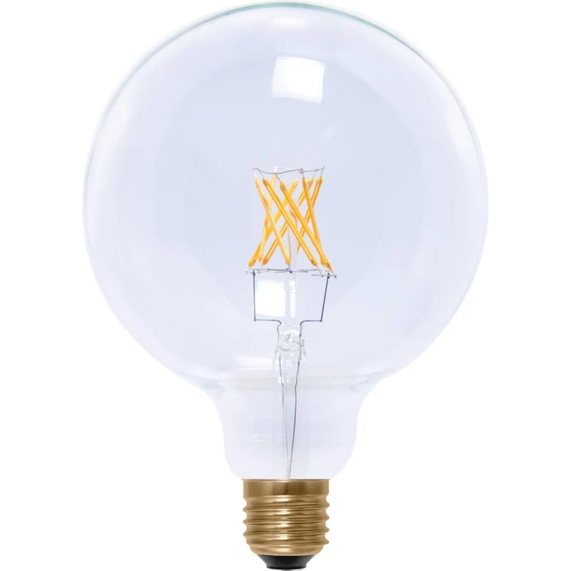 Segula Vintage LED Globe E27 G125 Clear - 400lm 2200K - Dimmable