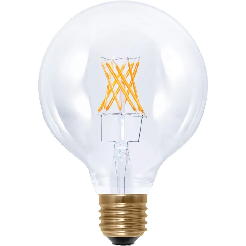 Segula Vintage LED Globe E27 G95 Clear - 400lm 2200K - Dimmable