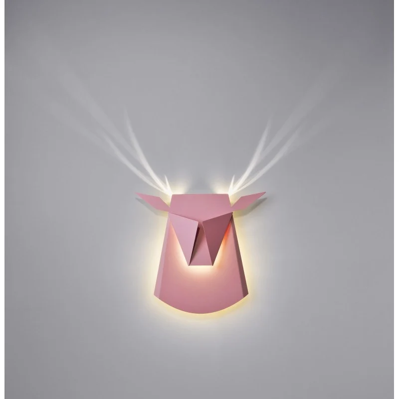 Popup Lighting Deer Head
