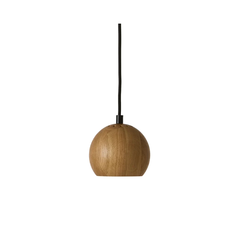 Frandsen Ball Wood Pendant Lamp
