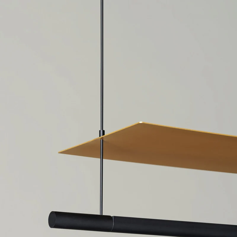 Santa & Cole Sistema Lamina Dorada 45 Pendant Lamp
