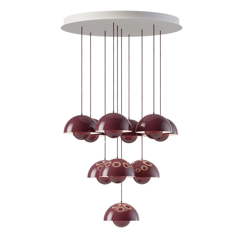 &Tradition Flowerpot VP1 Chandelier