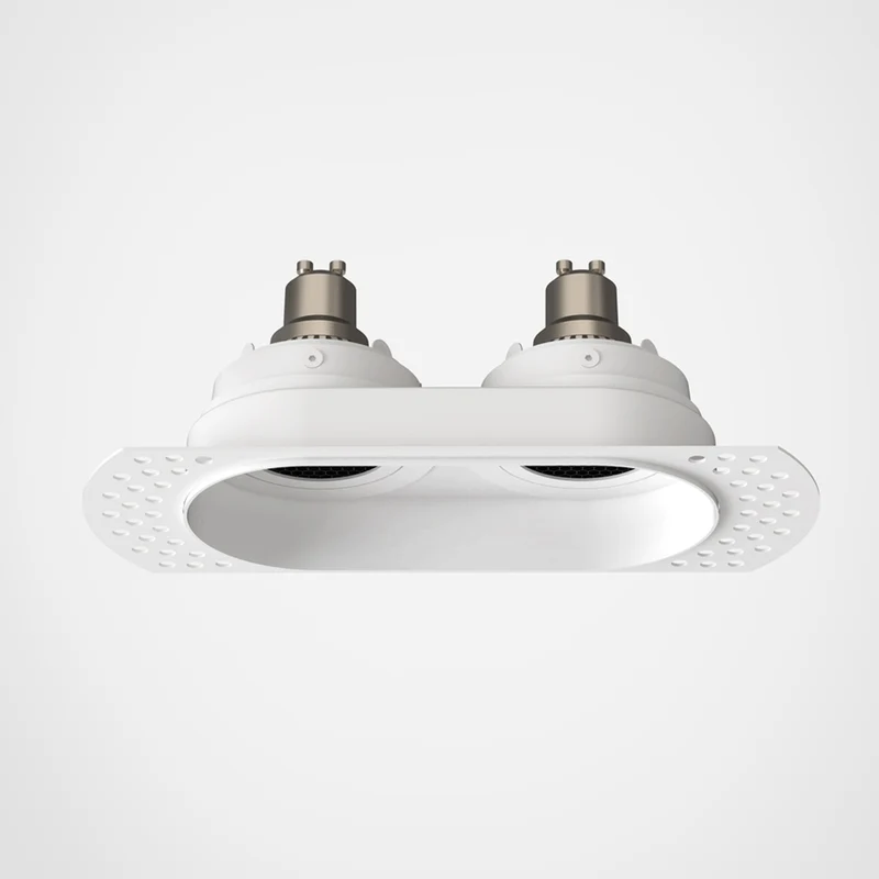 Astro Trimless Round Twin Adjustable Recessed Spotlight