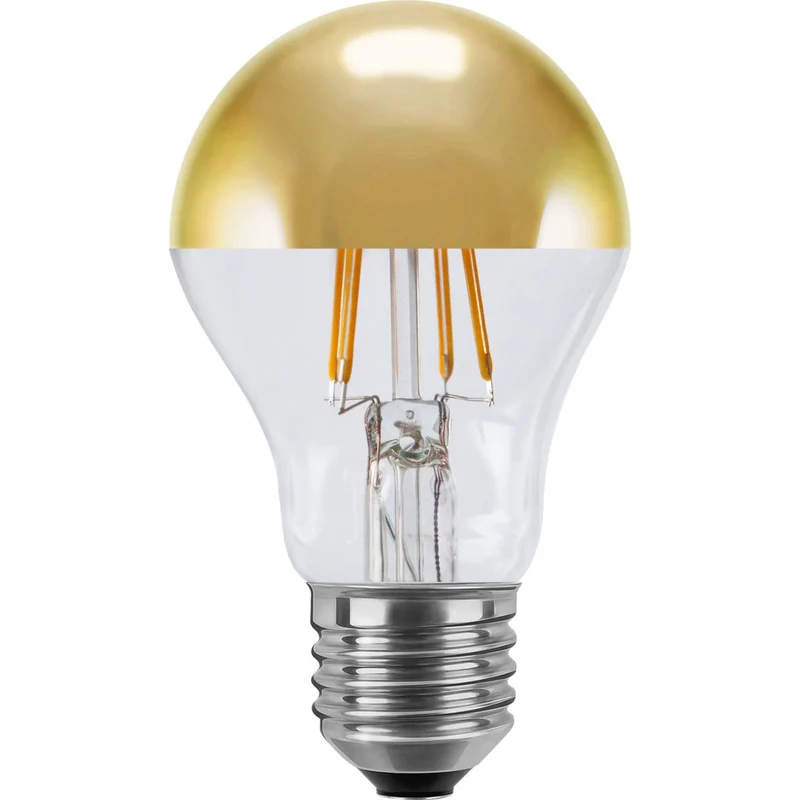Segula Vintage LED Bulb E27 A67 Mirror Head Golden - 270lm 2700K - Dimmable