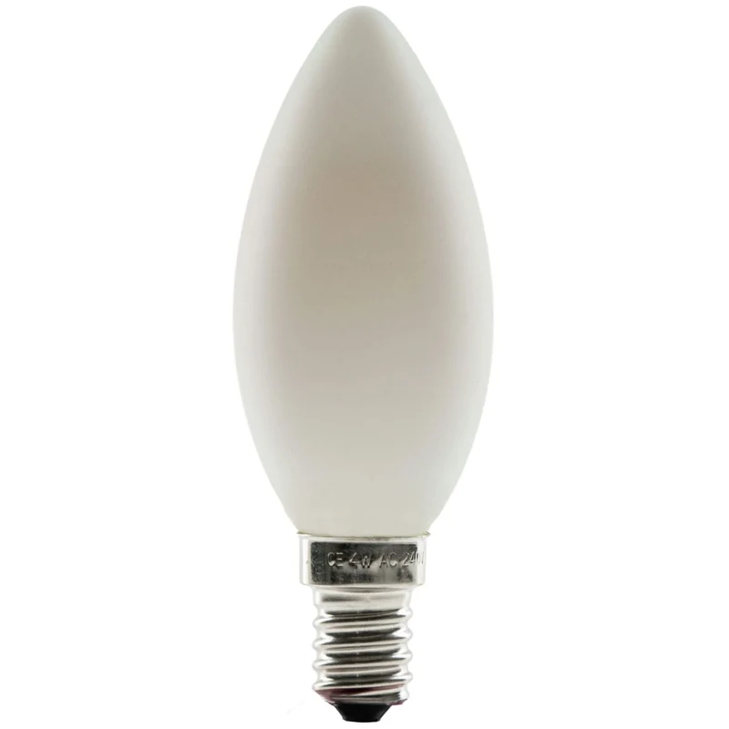 Segula Ambient LED Candle E14 B35 Milky Frosted - 200lm 2000K to 2700K - Dim to warm